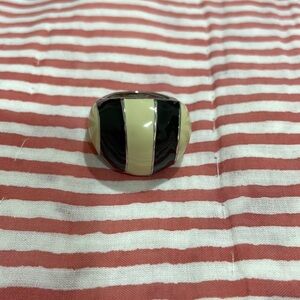 Black/White Ring